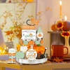 image:imageSumind 15 Pcs Fall Decorations for Home Fall Tiered Tray Decor SetPumpkin  Maple Leaves Pumpkin Wooden Signs Thanksgiving Table Signs Rustic Farmhouse Tabletop Centerpieces Autumn Harvest DecorGnomes