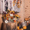 image:imageSumind 15 Pcs Fall Decorations for Home Fall Tiered Tray Decor SetPumpkin  Maple Leaves Pumpkin Wooden Signs Thanksgiving Table Signs Rustic Farmhouse Tabletop Centerpieces Autumn Harvest DecorHarvest