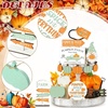 image:imageSumind 15 Pcs Fall Decorations for Home Fall Tiered Tray Decor SetPumpkin  Maple Leaves Pumpkin Wooden Signs Thanksgiving Table Signs Rustic Farmhouse Tabletop Centerpieces Autumn Harvest DecorGnomes