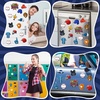 image:imageSumind 16 Pcs Sport Locker Magnets Sport Ball Player Fridge Magnetic for Locker Decorations American Flag Car Magnets Stickers Refrigerator Decor Party Supplies for Door Kitchen Office FridgeBaseball