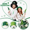 image:imageSumind 2 Pack St Patricks Day Gnome Decoration Green Irish Saint Leprechaun Tomte Plush Gnomes Doll Dwarf Felt Shamrock Gnome for Tiered Tray Home St Patricks Day Decor OrnamentsSweet StyleSweet Style
