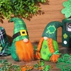 image:imageSumind 2 Pack St Patricks Day Gnome Decoration Green Irish Saint Leprechaun Tomte Plush Gnomes Doll Dwarf Felt Shamrock Gnome for Tiered Tray Home St Patricks Day Decor OrnamentsSweet StyleLovely Style