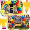 image:imageSumind 2 Pcs Back to School Decorations Banner 7 ft Felt Pencil Bow Garland 3D First Day of School Hanging Backdrop Ornament for Classroom Pencil Teacher Party Decoration Gift98 ftBlue White3 PcsYellow