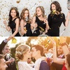 image:imageSumind 24 Pcs Gold and Black Noise Makers Metallic Fringed Party Blowers Horns Whistles Noisemakers Party Favors for Adults Birthday Graduation Sporting Events Celebration Surprise SuppliesGold and Silver