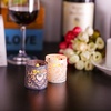 image:imageSumind 24 Pieces Tea Light Wraps Laser Cut Decorative Votive Wraps Paper Candle Holder for LED Battery Tealight Candles for Valentine Birthday Wedding Party Decoration
