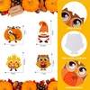 image:imageSumind 24 Sets Fall Leaves Ornaments Decorations Autumn Fall Craft Kit for Kids Sets Owl Cutouts DIY Fun Pumpkin Owl Decoration Home Activities for Birthday Thanksgiving Holiday Classroom Party Favors