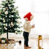 image:imageSumind 48 Pcs Christmas Mini Balls Ornaments Miniature Glitter Balls Xmas Tree Small Hanging Decorations Pendants for Holiday Party Wedding DIY Craft Home Decor Glitter Colors08 InchGold  Silver