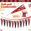image:imageSumind 48 Pcs Gold and Silver Noise Makers Metallic Fringed Party Blowers Horns Whistles Noisemakers Party Favors for Adults Birthday Graduation Sporting Events Celebration Surprise SuppliesBlack and Red