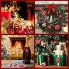 image:imageSumind Christmas Candy Cane PVC Peppermint Candy Ornament Lollipop Xmas Tree Hanging for Home Party Decor24