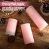 image:imageSumind Set of 12 Pillar Candles Bulk 3x 4 6 8 Dripless Unscented Poured Candles Long Clean Burning Tapers for Wedding Rustic Party Spa Bath Home Decor Relaxation All OccasionsIvoryPink