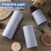 image:imageSumind Set of 12 Pillar Candles Bulk 3x 4 6 8 Dripless Unscented Poured Candles Long Clean Burning Tapers for Wedding Rustic Party Spa Bath Home Decor Relaxation All OccasionsIvoryNavy Blue