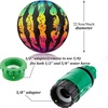 image:imageSumind Swimming Pool Gaming Ball 9 Inch Underwater Ball with Hose Adapter for Under Water Passing Dribbling Diving for AdultGradient StyleGradient Style