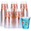 image:imageSumind 100 Pcs 12 oz Lets Fiesta Cups Plastic Mexican Cups Cinco De Mayo Party Decorations Clear Disposable Mug for Fiesta Taco Birthday Party Drinkware Supplies DecorationsClassic StyleClassic