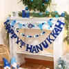 image:imageSumind 2 Pcs Back to School Decorations Banner 7 ft Felt Pencil Bow Garland 3D First Day of School Hanging Backdrop Ornament for Classroom Pencil Teacher Party Decoration Gift98 ftBlue White3 PcsBlue White