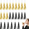 image:imageSumind 24 Pcs Gold and Black Noise Makers Metallic Fringed Party Blowers Horns Whistles Noisemakers Party Favors for Adults Birthday Graduation Sporting Events Celebration Surprise SuppliesGold and Black