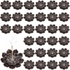 image:imageSumind 30 Pieces Incense Holder Lotus Sticks Incense Burner Cone Burner Ash Catcher for Home Fragrance Decor Yoga SPA BedroomRetroBronze