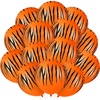 image:imageSumind 40 Pieces Tiger Print Stripes Balloons 12 Inch Jungle Animal Theme Safari Balloons for Zoo Jungle Party Supplies Safari Birthday Decoration