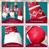 image:image16 Pieces Christmas Gnomes Ornaments Handmade Scandinavian Santa Plush Swedish Gnome Ornaments Christmas Tree Hanging Decoration Holiday Xmas Home Decor16