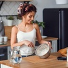 image:image50 Pcs Disposable Bamboo Pulp Paper Placemats 12 x 16 Inch Farmhouse Table Mat Natural Brown Sushi Rolling Placemat Rectangle Mat for Table Dining Kitchen