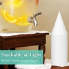 image:imageSumind 1000 Pieces Paper Cone Cups 6 oz Disposable Snow Cone Cup Pre Coated Leakproof Ice Cream Water Paper Cups for Dispenser Office Home Wedding Birthday Party1000