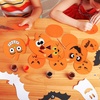 image:imageSumind 32 Pcs Halloween Foam Pumpkin Craft Kit Pumpkin Sticker DIY Activity Set with Self Adhesive Fun Halloween Party Activity Supplies for Home CraftsCute StyleCute Style