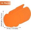 image:imageSumind 32 Pcs Halloween Foam Pumpkin Craft Kit Pumpkin Sticker DIY Activity Set with Self Adhesive Fun Halloween Party Activity Supplies for Home CraftsCute StyleCute Style