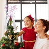 image:imageSumind Angel Christmas Tree Topper with Bow and LED Light String 9 Inch Lighted Glittered Angel Treetop Xmas Holiday Christmas Decorations Ornament Not PrelitPinkPink