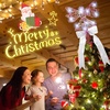 image:imageSumind Angel Christmas Tree Topper with Bow and LED Light String 9 Inch Lighted Glittered Angel Treetop Xmas Holiday Christmas Decorations Ornament Not PrelitPinkPink