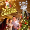 image:imageSumind Angel Christmas Tree Topper with Bow and LED Light String 9 Inch Lighted Glittered Angel Treetop Xmas Holiday Christmas Decorations Ornament Not PrelitPinkWhite