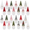 image:image24 Pieces Christmas Tree Hanging Santa Gnomes Elf Ornaments Bulk Swedish Handmade Scandinavian Gnomes Santa Sprite Plush Hanging Holiday Gnome Handmade Swedish Home Decorations Holiday Decor