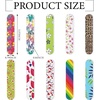 image:imageSumind 100 Pack Mini Nail Files Bulk Double Sided Emery Boards Small Finger Nail Files Manicure Tools354 x 079 x 016 Inch354 x 079 x 016 Inch