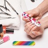 image:imageSumind 100 Pack Mini Nail Files Bulk Double Sided Emery Boards Small Finger Nail Files Manicure Tools354 x 079 x 016 Inch354 x 079 x 016 Inch