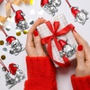 image:imageSumind 12 Pcs Christmas Metal Gnome Ornaments Hollow Santa HatSanta  Hollow Cutout Design with Hanging Hook Tree Decoration for Christmas Party DIY Craft Festive Holiday Hanging Home DecorSanta