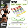 image:imageSumind 4 Pcs Narrow NonSlip Sport Headbands Elastic GripBlack Grey  Elastic Silicone Grip Thick Design for Yoga Exercise Sweatbands During Running Gym Workouts Comfortable Stays in PlaceMixed Colors