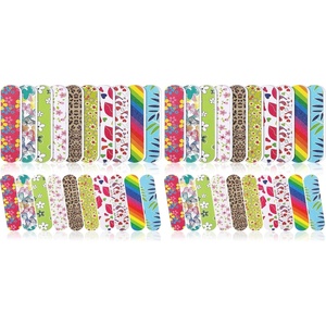 image:imageSumind 100 Pack Mini Nail Files Bulk Double Sided Emery Boards Small Finger Nail Files Manicure Tools354 x 079 x 016 Inch236 x 059 x 016 Inch Pack of 2