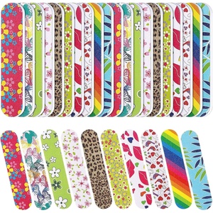 image:imageSumind 100 Pack Mini Nail Files Bulk Double Sided Emery Boards Small Finger Nail Files Manicure Tools354 x 079 x 016 Inch354 x 079 x 016 Inch