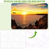image:imageSumind 1 Set 10 Set Sublimation Puzzle A580 Rectangle10