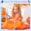 image:imageSumind 2 Pcs Fairy Wing Butterfly Wing for KidsPurple GreenDark Purple  White
