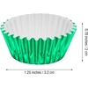 image:imageSumind 400 Pcs Mini Foil Cupcake Liners Holiday Baking CupsRed10 Colors