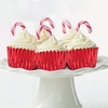 image:imageSumind 400 Pcs Mini Foil Cupcake Liners Holiday Baking CupsRedRed