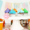 image:imageSumind 400 Pcs Mini Foil Cupcake Liners Holiday Baking CupsRedSilver
