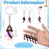 image:imageSumind 48 Pcs Jesus Toys Figurine Christian Keychain Jesus Doll Religious Keychain Bulk Classic Christian Rings for ChristMulticolorWhite Jesus Loves YouPurple