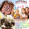 image:imageSumind 48 Pcs Jesus Toys Figurine Christian Keychain Jesus Doll Religious Keychain Bulk Classic Christian Rings for ChristMulticolorWhite Jesus Loves YouRed