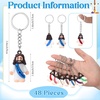 image:imageSumind 48 Pcs Jesus Toys Figurine Christian Keychain Jesus Doll Religious Keychain Bulk Classic Christian Rings for ChristMulticolorWhite Jesus Loves You12 Color