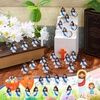 image:imageSumind 48 Pcs Jesus Toys Figurine Christian Keychain Jesus Doll Religious Keychain Bulk Classic Christian Rings for ChristMulticolorWhite Jesus Loves YouBlue