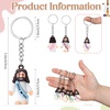 image:imageSumind 48 Pcs Jesus Toys Figurine Christian Keychain Jesus Doll Religious Keychain Bulk Classic Christian Rings for ChristMulticolorWhite Jesus Loves YouMacaron Color