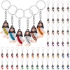 image:imageSumind 48 Pcs Jesus Toys Figurine Christian Keychain Jesus Doll Religious Keychain Bulk Classic Christian Rings for ChristMulticolorWhite Jesus Loves You12 Color