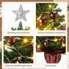 image:imageSumind 24 Mini Christmas Tree with LED Lights Red Ball RedCoffee Color
