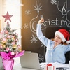 image:imageSumind 24 Mini Christmas Tree with LED Lights Red Ball RedPink pink