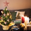 image:imageSumind 24 Mini Christmas Tree with LED Lights Red Ball RedRose Gold